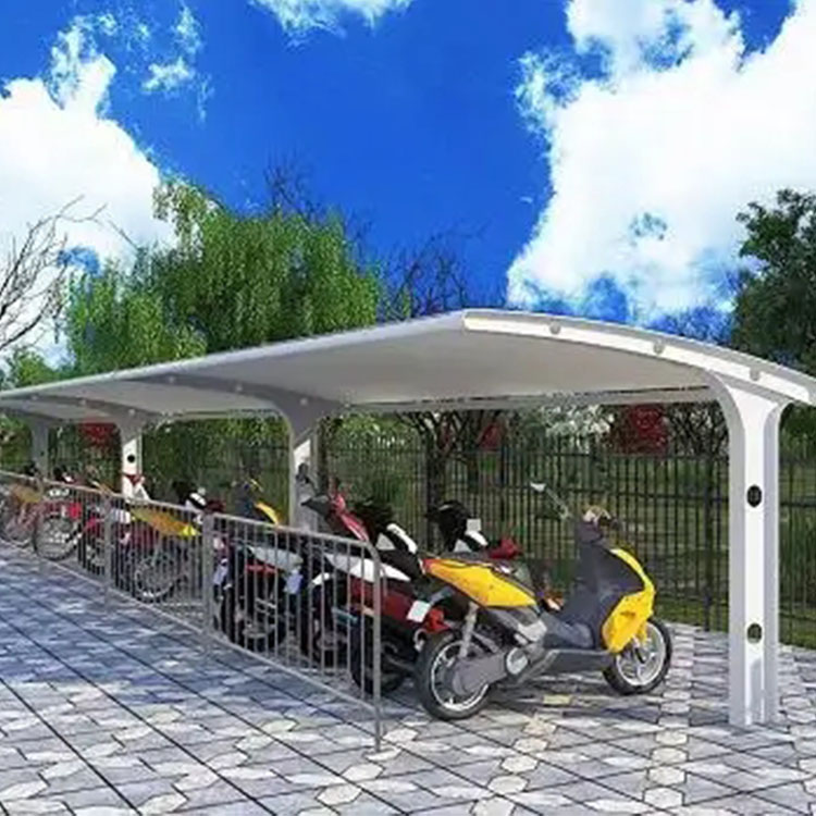 泗水县膜结构电动车棚